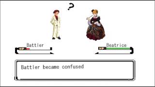 Umineko as a Pokemon Gameboy Battle [upl. by Ssalguod]