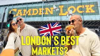 BEST FOOD MARKETS IN LONDON🇬🇧 Camden Market amp Borough Market WITH PRICES [upl. by Zephan]