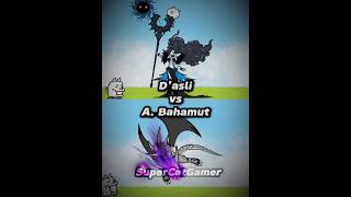 Dasli vs A Bahamut  Battle Cats fypシ゚ edit battlecats cool [upl. by Retsevlis]