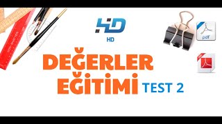 Değerler Eğitimi ekys [upl. by Akcirret]