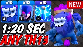 Yeti Legend Push Attack  Th13 Zap Attack  Th13 Attack Strategy  Th13 Sui Lalo  Th13 Sui Lalo [upl. by Nafets]