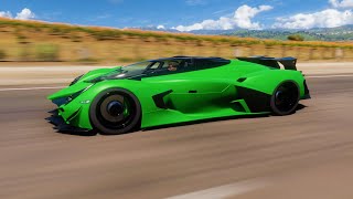 Forza Horizon 5  2019 RAESR Tachyon Speed  Customize and Drive [upl. by Ahsiened167]