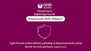 QNB Sigortanın Tamamlayıcı Sağlık Sigortası Hayatınızda Neleri Değiştirir [upl. by Hendrika362]