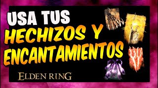 Cómo USAR HECHIZOS Y ENCANTAMIENTOS FACIL INICIO ELDEN RING 🧙🏼‍♂️ Guía Principiantes Lanzar Magia [upl. by Otiv]