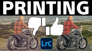 TRY THIS and get PERFECT PRINTS Every Time Lightroom  Canon Printers [upl. by Ezarras853]