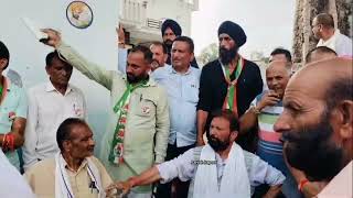 Congress Candidate Choudhary lal singh visited Mahanpur and many areas of Basohli constituency [upl. by Andaira]