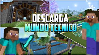 D3SC4RGAR MUNDO TECNICO PARA MINECRAFT 120 [upl. by Normie]