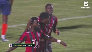 Arnett Gardens FC blank Lime Hall Academy 30 in JPL MD22 clash  Match Highlights [upl. by Kenwrick]