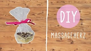 DIY Massage Bar in Herzform DIY mit Nina [upl. by Siegel]