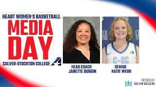 Culver Stockton College Heart Womens Basketball Media Day [upl. by Calvin702]