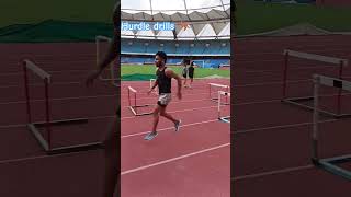 Hurdle drills ytshorts yshorts hurdles [upl. by Beaver361]