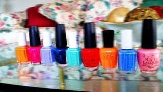 Summer Nail Polish Colors amp Trends Essie OPI Zoya Summer 2012 Nail Trends [upl. by Sayles]