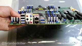 Supermicro X10DAI Dual Xeon Motherboard Overview [upl. by Ikeda]