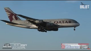 Early Morning arrivals at London Heathrow Airport [upl. by Pegg]