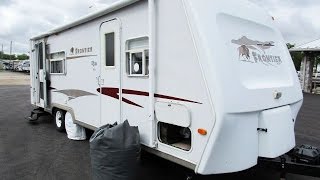 Sold HaylettRVcom  2005 Frontier 2605 Used Ultralite Travel Trailer by KZ RV [upl. by Giacamo]