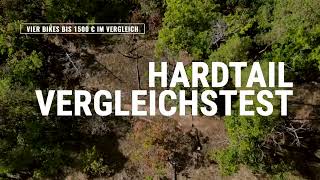 4 TrailHardtails im Vergleich Welches ist das BESTE MTB bis 1500 € – wer siegt im Hardtail Test [upl. by Apfelstadt]