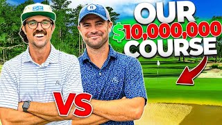 First Match on Our 10 MILLION DOLLAR Golf Course [upl. by Allmon]