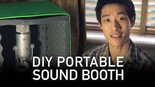 DIY Portable Sound Booth  Test amp Review [upl. by Cozmo]