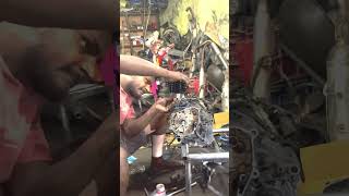 Bajaj bike CT 110 engine fitting Mechanic YouTube reel Viral subscribe 🛠️❤️❤️🔧🆗￼ [upl. by Alister749]