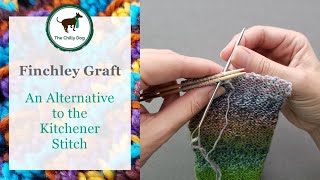 Finchley Graft An Easy Alternative to the Kitchener Stitch [upl. by Ahsekyt]