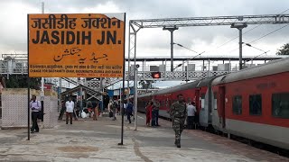 JASIDIH JUNCTION STATION  Exploring Indian Railways in Jharkhand  3 [upl. by Lemart]