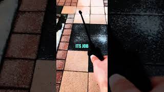 Efflorescence reaction💧✨ pressurewash housecleaning efflorescence clean satisfyingcleaning [upl. by Cappella572]