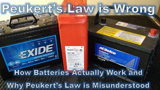 Peukerts Law is Wrong and Heres Why  Part 1 of 3 [upl. by Cirenoj430]