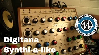 Superbooth 2017 Digitana EMS Inspired Synths [upl. by Ahtiekahs]