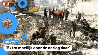 Nog steeds weinig hulp voor Syrië na aardbeving [upl. by Rusticus]