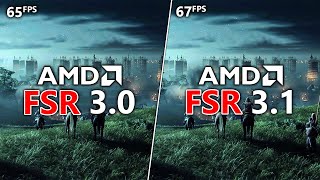 AMD FSR 30 vs FSR 31  FPS Comparison [upl. by Kelvin]