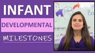 Infant Developmental Milestones Mnemonic Pediatric Nursing NCLEX Review [upl. by Nillek]