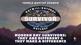 Modern Day Survivors They Make A Difference  Pastor Bret Yaeger [upl. by Sanbo]