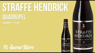 Straffe Hendrik Quadrupel  Saveur Bière [upl. by Nerral277]