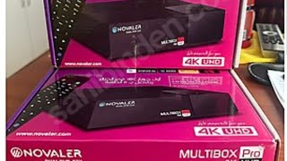 ✅NOVALER MULTIBOX 4K PRO ULTRA HD العملاق ب 6 انظمة و معالج قوي✅ [upl. by Ardnekahs]