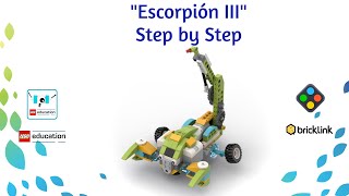 Lego WeDo 20 ⚙️ ESCORPIÓN Versión III  SCORPION Version I ✔️ 45300 [upl. by Valora4]