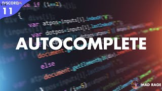 Autocomplete  Comment coder un bot Discord avec discordjs v14 11 [upl. by Idnis780]