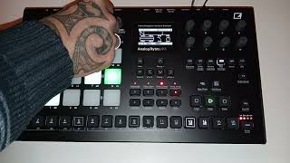 Elektron Analog Rytm mk2  Techno jam 4 [upl. by Jaella]