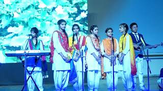 Swagatam karte Hain hum swagatam welcome song by students of ssc academy school [upl. by Kreis153]