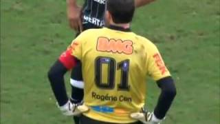 Goalkeeper Rogerio Cenis 100th career goal [upl. by Seltzer]