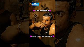 JOHN ABRAHAM SHOOTOUT AT WADALA MOVIE shorts johnabraham action status attitude [upl. by Ramma139]