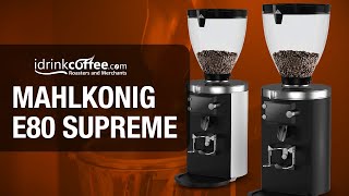 Mahlkonig E80 Commercial Espresso Grinder [upl. by Alvira]