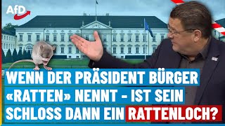 Brandner holt aus Wenn der Präsident Bürger quotRattenquot nennt  bezahlen die ihm dann ein Rattenloch [upl. by Ydnam]