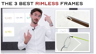 The 3 Best Rimless Glasses in 2021 How to wear rimless frames [upl. by Hay]