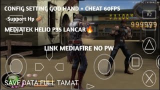 config Godhand 60fps aetherSx2 Cocok Buat hp kentang  Mediatek Helio P35 Lancar Jaya💯 [upl. by Atiken]