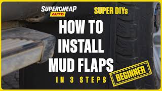 How To Install Mud Flaps  SUPER DIYs [upl. by Anatlus]