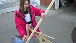 How to make a Trebuchet catapult [upl. by Kappel]