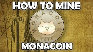 How to Mine Monacoin with Awesome Miner amp Mining Pool Hub  Ep06 [upl. by Oralie]