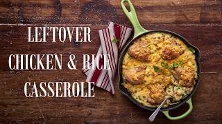 Leftover Chicken amp Rice Casserole Recipe [upl. by Siddra]