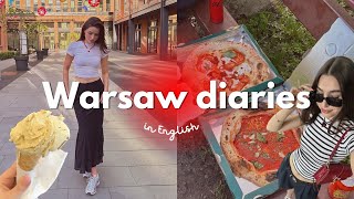 Warsaw diaries  vlogging in english🇬🇧 englishdiaries [upl. by Llesig897]