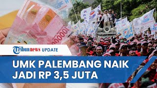 UMK Kota Palembang 2023 Naik 75 Persen Menjadi Rp 35 Juta Diteken sejak 29 November 2022 [upl. by Esilana]